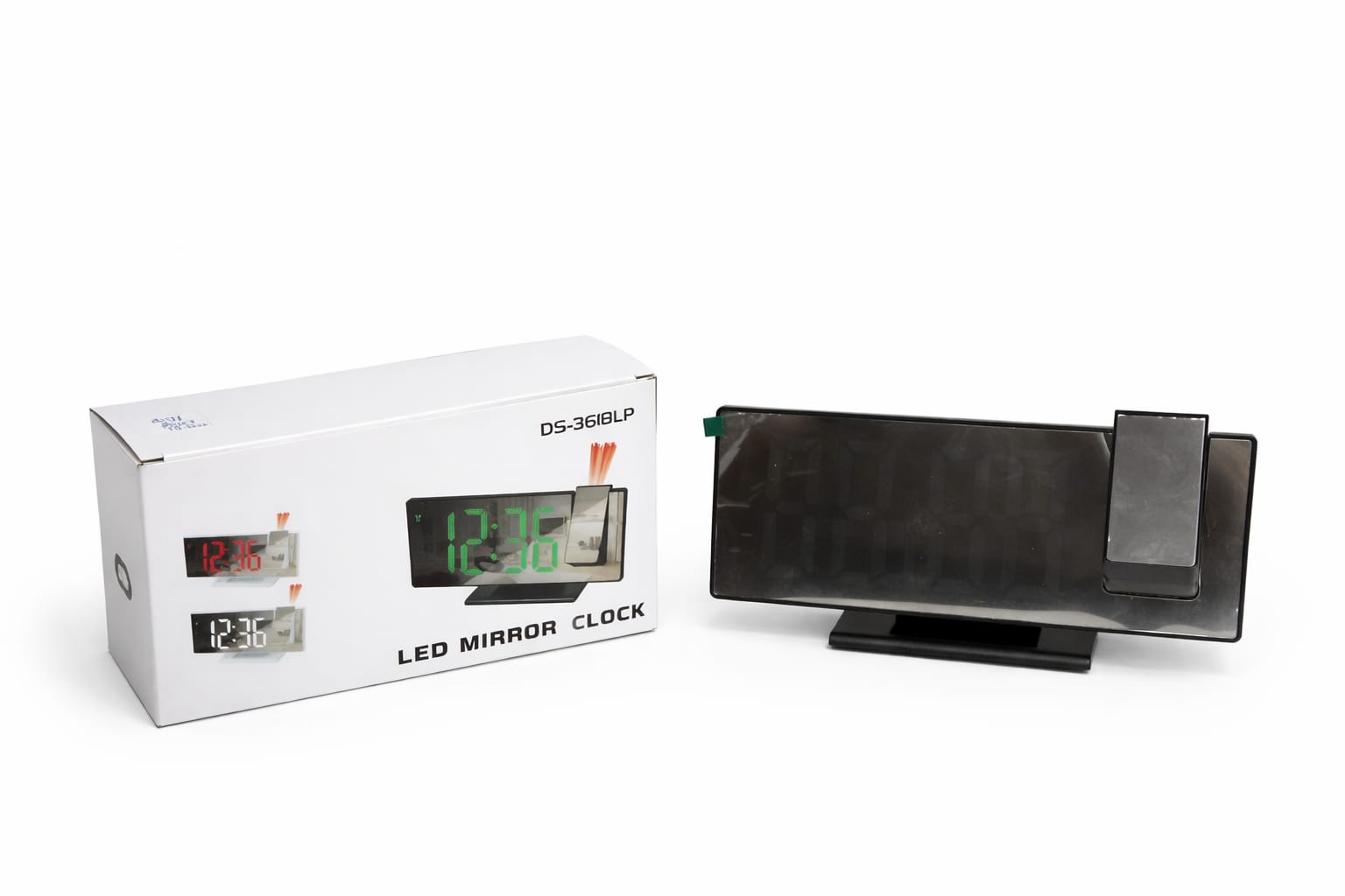 LED Spiegeluhr – Digitaler Wecker mit großer Anzeige